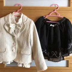 フォーマル　ワンピース　3点セット　120