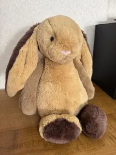 【jellycat】美品.Pachwork Brown Bunny