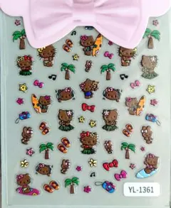 ハローキティ ネイルシール　１枚