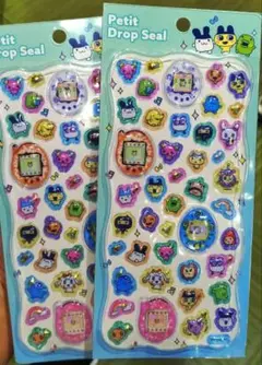 【新品・未開封】２枚！入手困難　たまごっち プチドロップシール