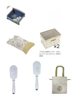 スリーピー　ディズニー　アナ雪&美女と野獣　グッズ7点セット