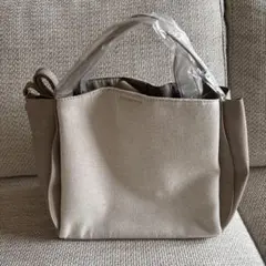 【新品未使用】ベージュ ショルダーバッグ