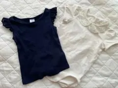 babyGAPトップス H&M ロンパース 80cm