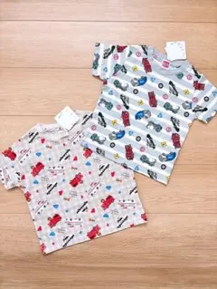 ファミリア Tシャツ 90サイズ 2枚セット - メルカリ