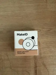 MakeID ラベルプリンター用 感熱ロール紙 幅12mm 長さ4m