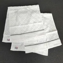 フェイスタオル 100%コットン ダイヤモンドパターン