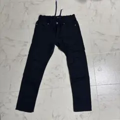 BEAMS ネイビー スキニーパンツ　Sサイズ