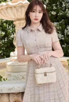 herlipto Annecy Belted Dress ミスティピンク - メルカリ