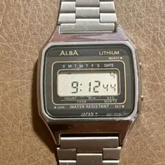 【ジャンク扱い】ALBA アルバ　デジタルウォッチ W401-5050