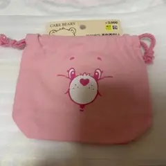 韓国限定　ケアベア　巾着　巾着袋　ポーチ