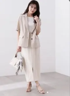 PROPORTION BODY DRESSING 5分袖テーラージャケット