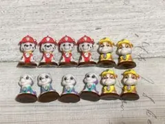 パウパトロール　バスボールフィギュア　12個セット