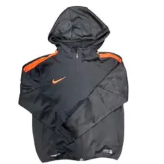 Nike フード付きパーカー ブラック/オレンジ　130