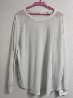 美品！LEPSIM レプシィム ワッフル カットソー ホワイト Fサイズ 透け感