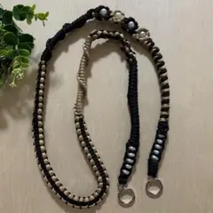 スマホショルダー　ハンドメイド　パラコード