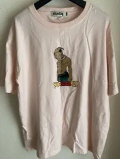 ピンク キャラクターグラフィック shadiq Tシャツ