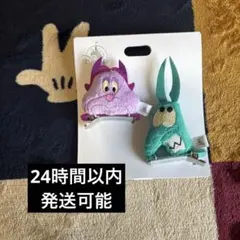 ディズニーストア ヘラクレス　ヴィランズ　ヘアクリップ 　ペイン＆パニック