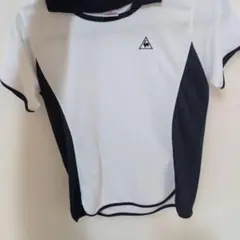 le coq sportif 半袖Tシャツ L ホワイト/ブラック