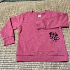 Disney ミニーマウス トレーナー ピンク