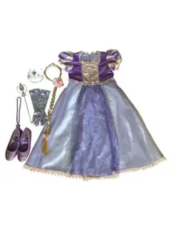 【美品】ラプンツェル ドレス、小物セット＋靴あり