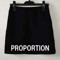 PROPORTION(プロポーション)スカート 黒
