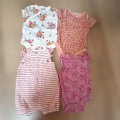 GAPロンパース4点セット 80cm