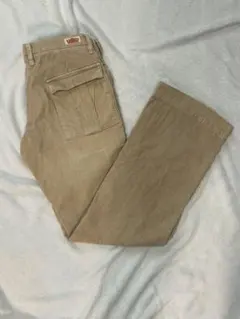 メンズ　ベージュ カーゴパンツ