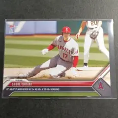 大谷翔平 2023 Topps Now 40本塁打&20盗塁到達 #811