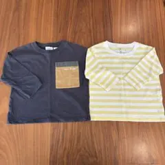 長袖Tシャツ 2枚セット 80サイズ