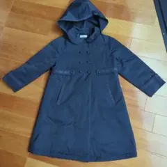mille feuille ネイビー フード付き コート  120サイズ