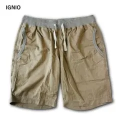 イグニオ IGNIO カジュアルウェア ハーフパンツ 大きいサイズ ウエストゴム
