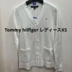 新品　TOMMY HILFIGER ホワイト カーディガンUS= XS　　　　②