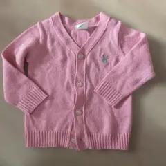 BREEZE ピンク カーディガン 80 春