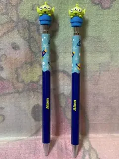ディズニー　トイストーリー　エイリアン　マスコットボールペン　2セット