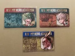 ヒロアカ　バースデイコレクションカード　緑谷出久　爆豪勝己　オールマイト