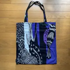 marimekko 鳥と植物 トートバッグ　マリメッコ Veljekset