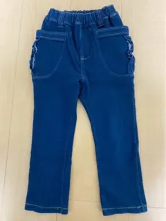 ラグマート　 デニム風ロングパンツ