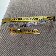 嵐ライブ札幌　We are ARASHI 銀テープ　金色