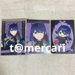 推しの子　ビックカメラ　トレーディングカード3種　黒川あかね　アニメガソフマップ