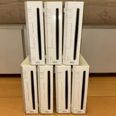 Wii7台セットまとめ売り【送料無料】