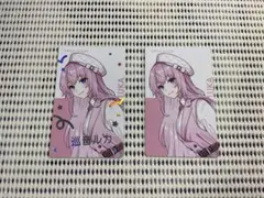 プロセカ クリフェス 2025 エピカ 巡音ルカ 箔押し+ノーマル1枚ずつセット