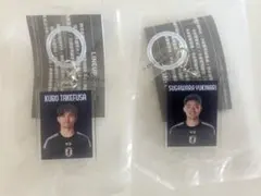 ふらっとめじるしアクセサリーサッカー日本代表ver. 久保建英 菅原由勢