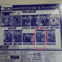 名探偵コナン ミニクリアファイルコレクション　風見裕也・降谷零