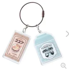 2連アクリルキーリングコレクション ピカピカマート　エネコ　イエッサン