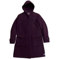 【美品×極上】カルバンクライン Calvin Clein ウールコート フード