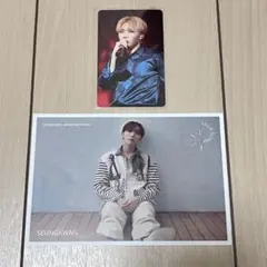 スングァン 舞花お渡し会 ポストカード　idealcut DVDトレカ