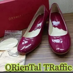 ORiental TRaffic ラズベリーピンク系 パンプス37 箱入り