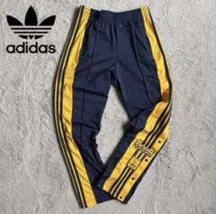 新品アディブレイクパンツ　トラックパンツadidasアディダスオリジナルスM紺