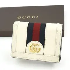 ✨未使用に近い✨　GUCCI 財布　マーモント　オフディア　シェリーライン　GG