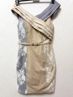 キャバ　ミニドレス　オフショル　ワンピース